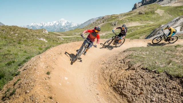 Descent of the bike park