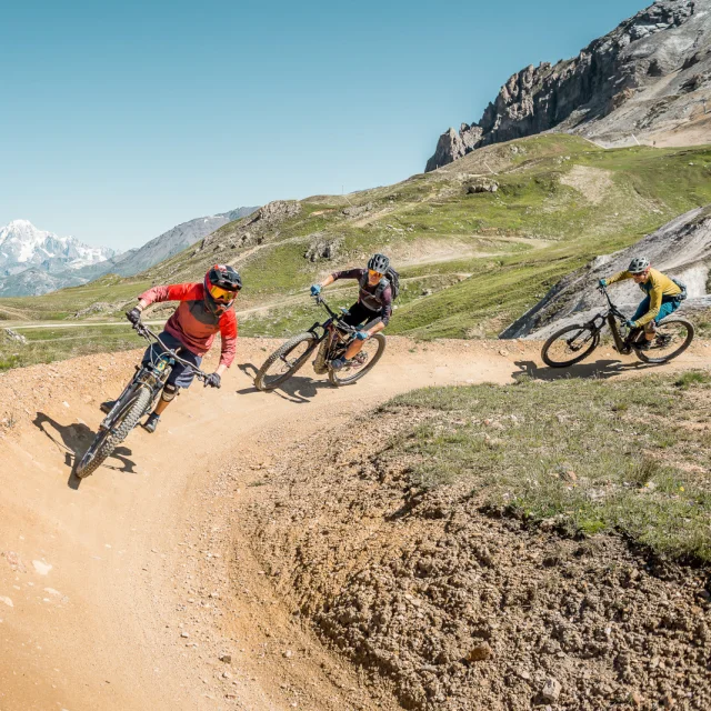 Descent of the bike park