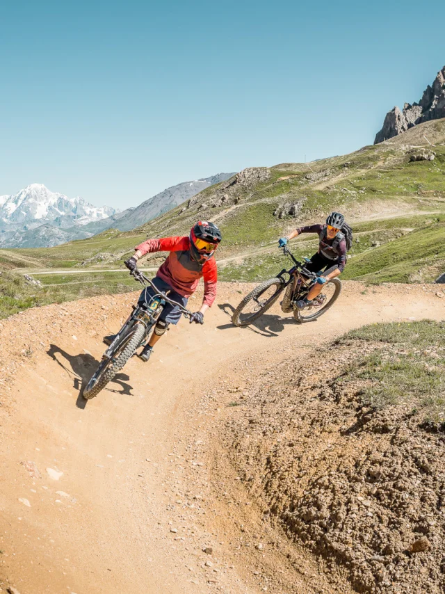 Descent of the bike park