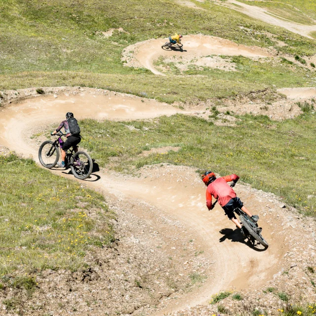 Descent of the bike park