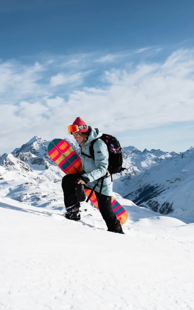 Snowboard with Lucy Paltz