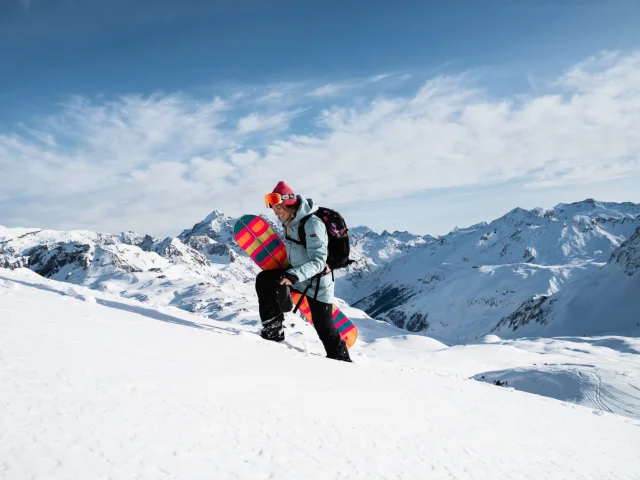 Snowboard with Lucy Paltz
