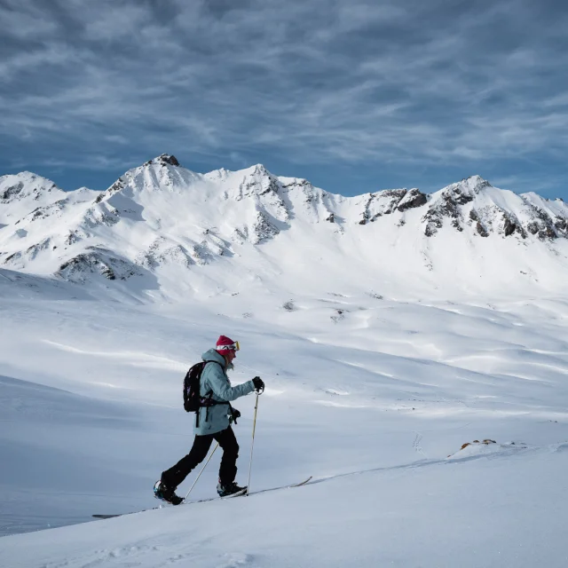 Ski touring