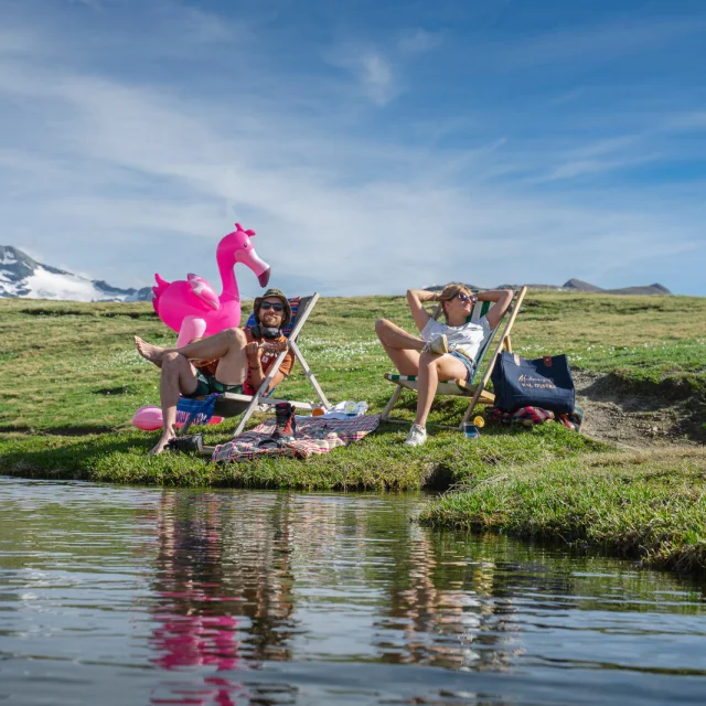 Pique-Nique / Apéro / Rando au lac de l'ouillette canicule Hike at the Ouillette Lake