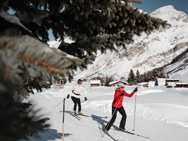 Ski de fond entre copines