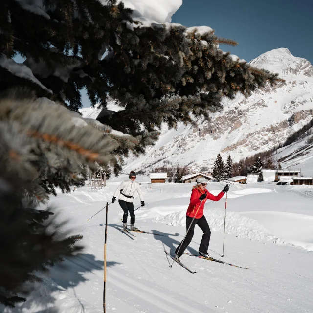 Ski de fond entre copines