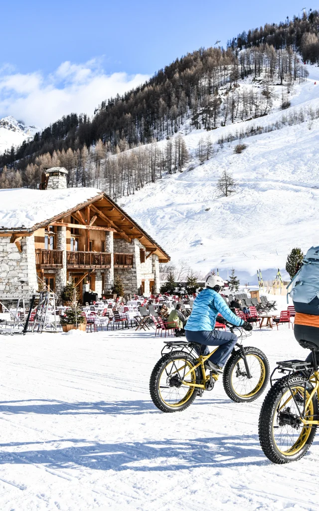 Fat bike avec Xavier et Caroline au Manchet