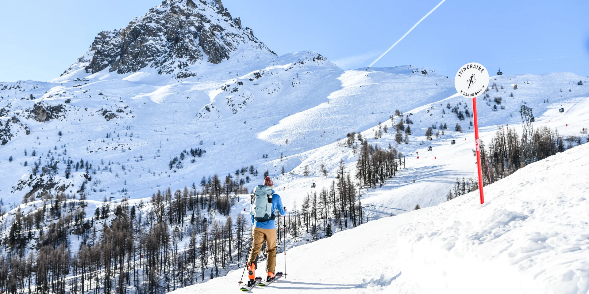 Sci alpinismo a La Daille