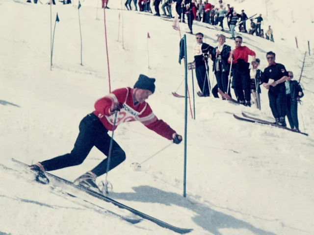 Le Criterium De La Première Neige en 1955