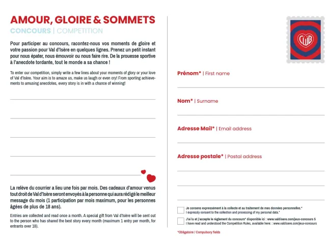 Postcard Contest Love Glory Summits V2