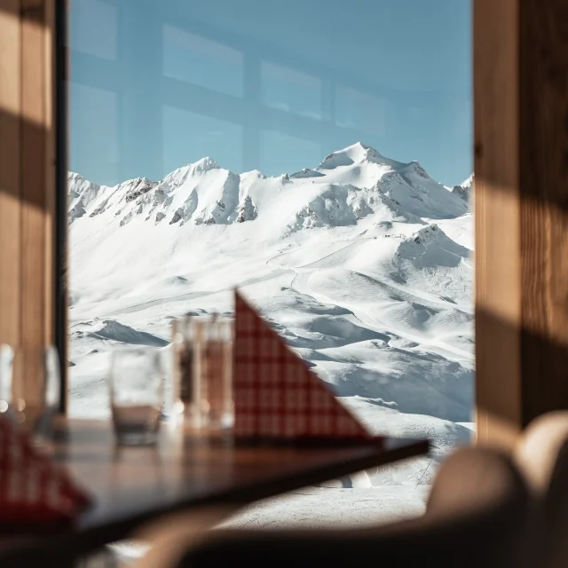 Maison Louly Cafe Bellevarde And Its Panoramic View In Val Disere