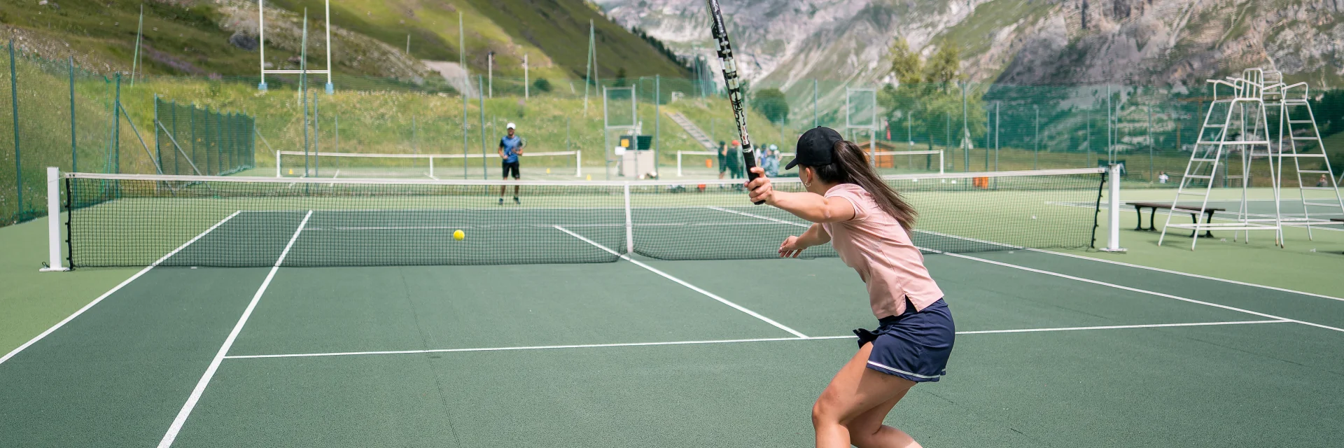Summer Tennis in the Manchet Valley at Val Disere