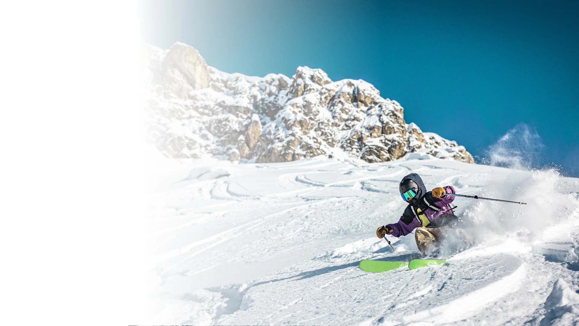 Hp Degrades Freestyle Off-Piste Skiing In The Powder