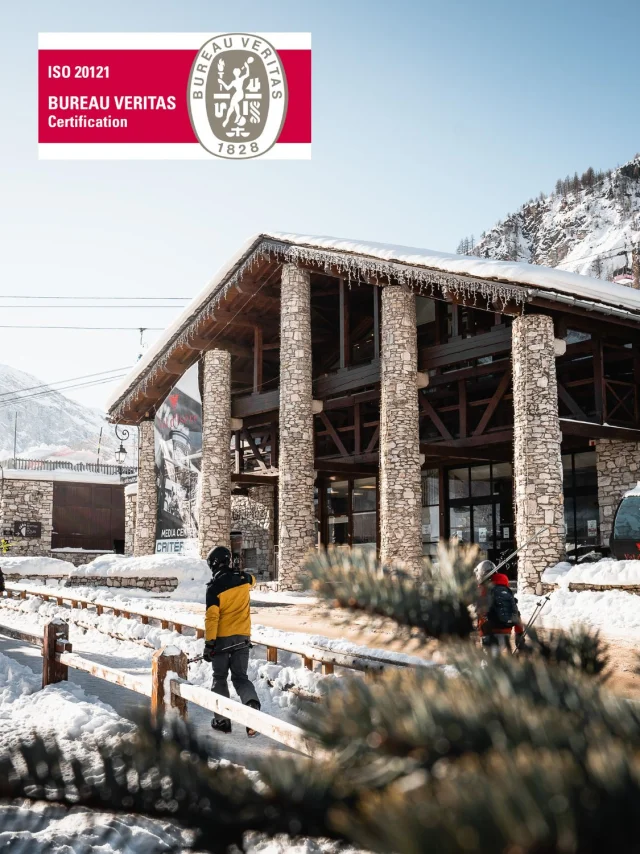 Norme Iso 20121 Du Centre De Congres Val Disere Exterieur Hiver