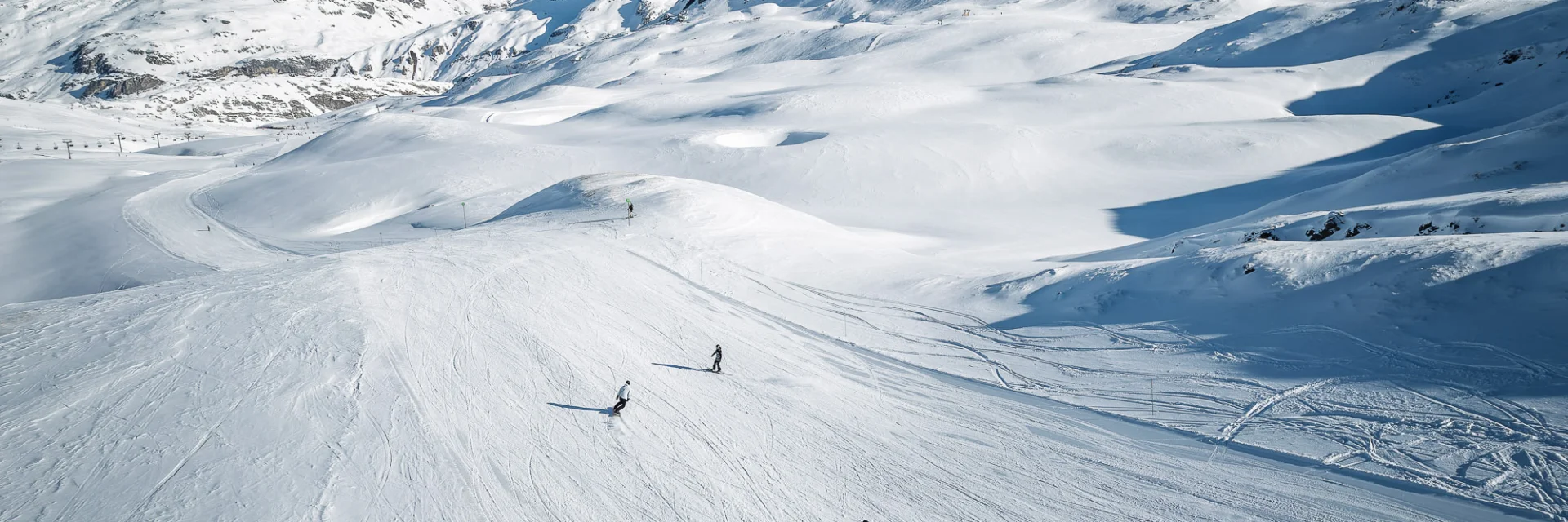 Grand Ski - Vue drone - piste Grand Prés