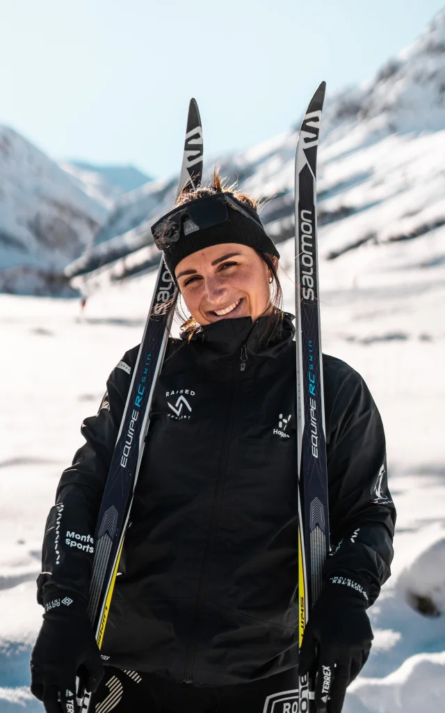 Cross-Country Skiing And Biathlon With Lena Arnaud In Val Disere 3